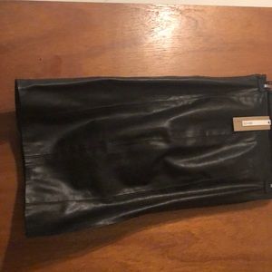 Leather skirt